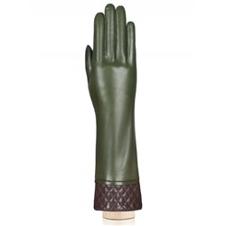 Перчатки женские ш+каш. HP91300 olive/d.brown