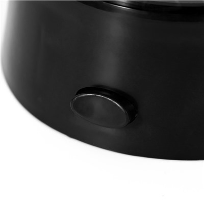 Ночник-проектор "Мехенди" LED USB/от батареек черный 10,8х10,8х11,5 см