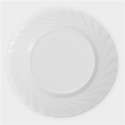 Набор десертных тарелок Luminarc Trianon, d=20 см, стеклокерамика, 6 шт, цвет белый