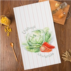Полотенце "Этель" Vegetable 40х73 см, 100% хлопок, репс 210 г/м2