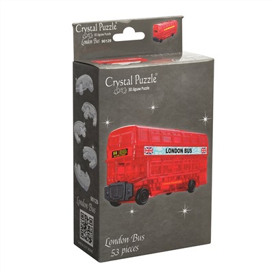 Crystal Puzzle Лондонский автобус, 3D-головоломка