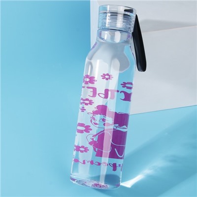 Бутылка для воды "Счастье", 700 мл