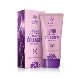 ASIAKISS BB-крем для лица тонирующий КОЛЛАГЕН Collagen BB Cream, 60 мл