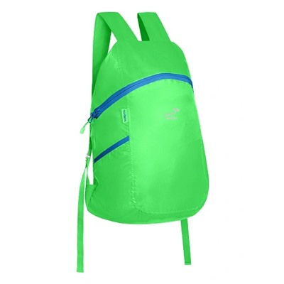 Рюкзак складной, цвет ярко зеленый