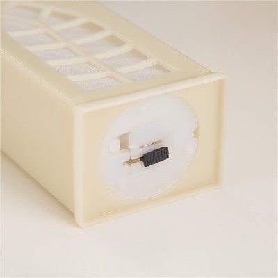 Ночник "Снежный домик" LED от батареек 3хLR1130 белый 5х4х16 см