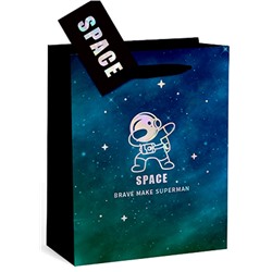Пакет подарочный «Love&Space», superman (18*23*11)