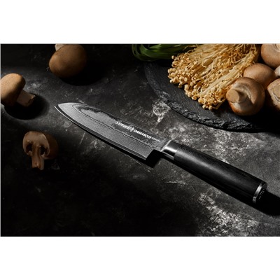 Нож Сантоку Samura Damascus