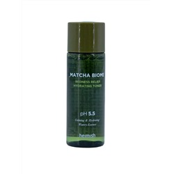 HEIMISH - ТОНЕР ДЛЯ ЛИЦА ПРОТИВОВОСПАЛИТЕЛЬНЫЙ С ЭКСТРАКТОМ МАТЧА MATCHA BIOME REDNESS RELIEF HYDRATING TONER, 30 МЛ.