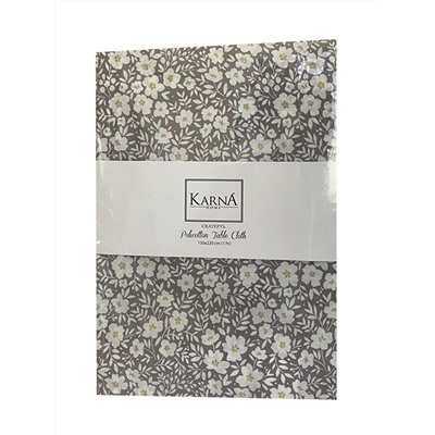 Скатерть с цветочным узором "KARNA''  FLOWERS 120x150 см 1/1