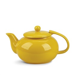Заварочный чайник 750 мл керамический желт