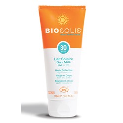 Солнцезащитное молочко для лица и тела, BIOSOLIS SPF 30, 100 мл
