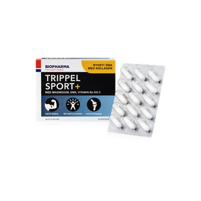 TRIPPEL SPORT+ Минеральный комплекс для активных 60 капсул
