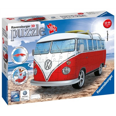 3D-пазл Ravensburger «VW Bus T1», 162 эл.