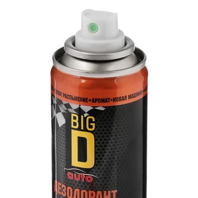 Дезодорант для салона автомобиля Big D, Новая машина, 150 мл