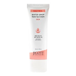 JIGOTT Крем для лица увлажняющий ЦЕНТЕЛЛА Daily Real Cica Water Drop Tone Up Cream, 50 мл