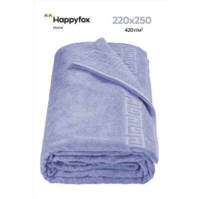 Махровая простыня 220Х250 Happy Fox Home