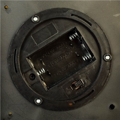 Ночник "Фонарь лофт " LED черный с медной патиной 13х13х31 см