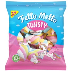 Жевательный зефир (Marshmallows) "FELLO MELLO" TWISTY 85 гр