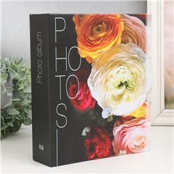 Фотоальбом "Цветы" 10х15 см, 200 фото, 50 листов