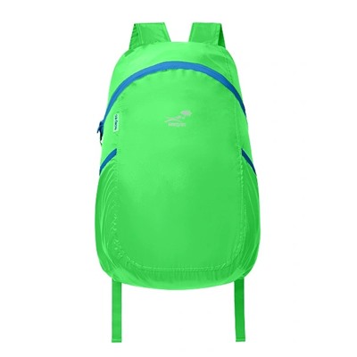 Рюкзак складной, цвет ярко зеленый
