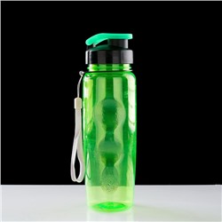 Бутылка для воды, 650 мл, 23 х 7 см, микс