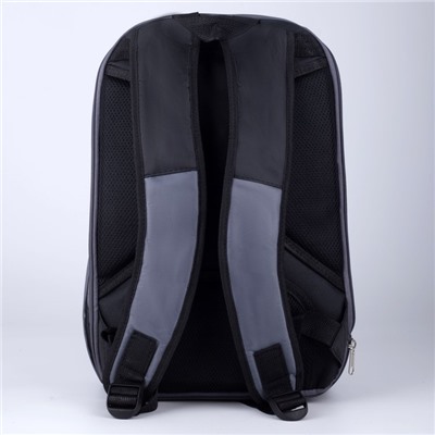 Рюкзак, 2 отдела на молниях, цвет чёрный, «Искусство»