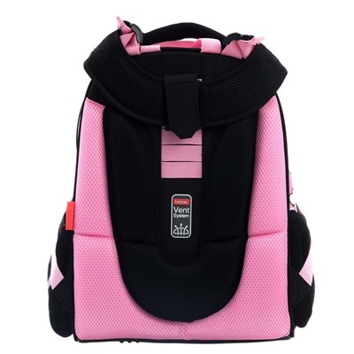 Рюкзак каркасный Hatber Ergonomic Classic "Попкорн", 37 х 29 х 17 см, розовый