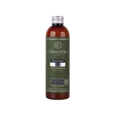 Бальзам для волос Classic ревитализация «зеленый чай и гиалуроновая кислота» с маслом карите и Плантафлюидами.