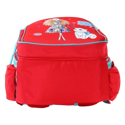Рюкзак каркасный Across, 39 х 29 х 17 см, красный