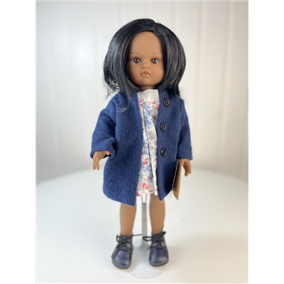 Кукла Нэни, темнокожая, с темными волосами,  42 см , арт. 42110N