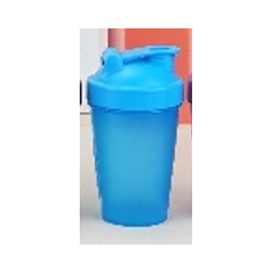 Спортивный шейкер "Matte", blue (400 ml)