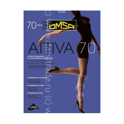 Колготки женские Attiva 70 Omsa Дроп