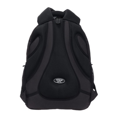 Рюкзак школьный NASA, 40 х 29 х 17 см, эргономичная спинка, чёрный