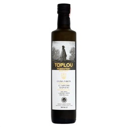 Масло оливковое Extra Virgin Olive Oil Монастырское TOPLOU P.D.O. SITIA 500 мл