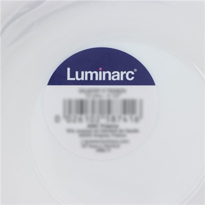 Набор салатников Luminarc TRIANON, 320 мл, d=12 см, стеклокерамика, 6 шт, цвет белый