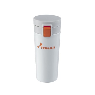 Термос-кружка (HS.TMК-01) 400ML белый TONAR