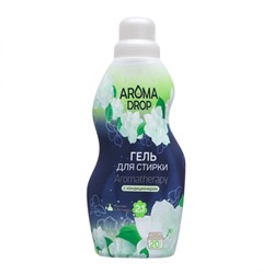 Гель для стирки 2 в 1 AROMA DROP Aromatherapy "Жасмин и Ветивер", 1000 г