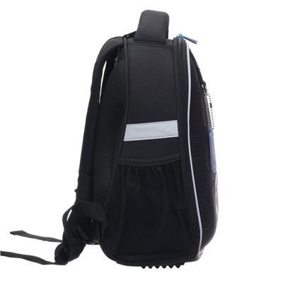 Рюкзак каркасный Kite Education Extreme Car, 35 х 26 х 13,5 см, чёрный