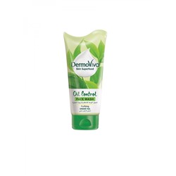 DABUR DERMOVIVA Skin Superfood Green Tea Oil Control Face Wash Средство для умывания очищающий 150г