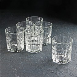 Набор низких стеклянных стаканов Dallas, 300 мл, 6 шт