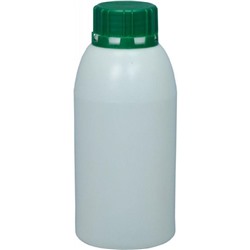 Бутыль п/э 0,5 литра с пробкой, горловина 33 мм