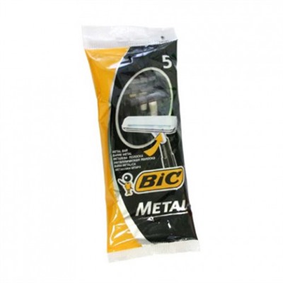 Одноразовые станки Bic Metal (5шт)