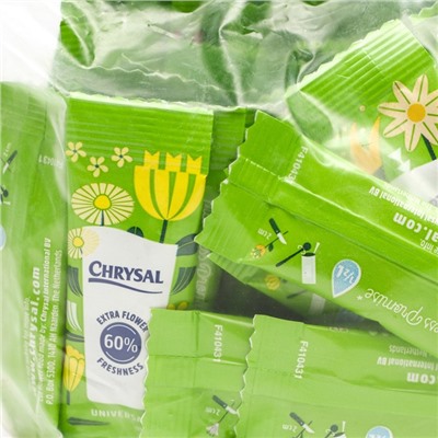 Универсальная подкормка для срезанных цветов Chrysal, био-пакетик, 5 мл, 50 шт