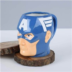 Marvel Comics | 3D кружка "Капитан Америка"