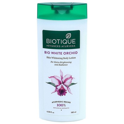 BIOTIQUE White Orchid Body Lotion Лосьон для тела с экстрактом белой орхидеи 180мл