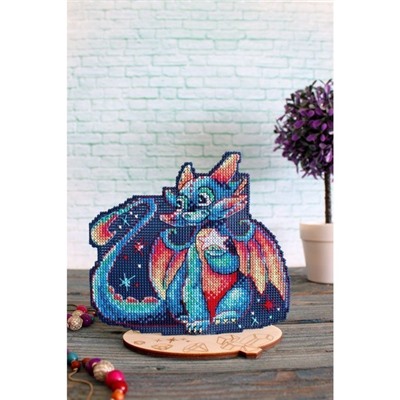 Набор для вышивания «Сумеречный дракон» 12 × 14 см