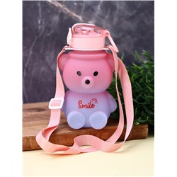 Бутылка «Lovely bear», pink (600 мл)