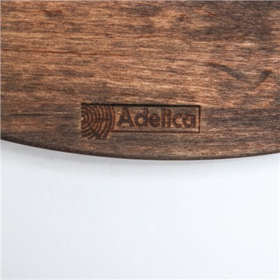 Менажница овальная Adelica «Бочонок», 5 секций, 30×20×1,8 см, массив берёзы
