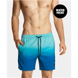 Пляжные шорты мужские Atlantic, 1 шт. в уп., полиэстер, светло-голубые, KMB-210