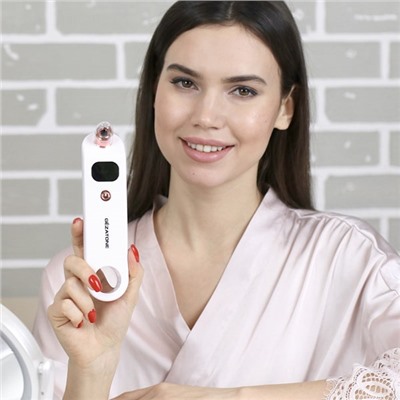 VACU Silky Skin Прибор для вакуумной чистки и массажа кожи лица Gezatone